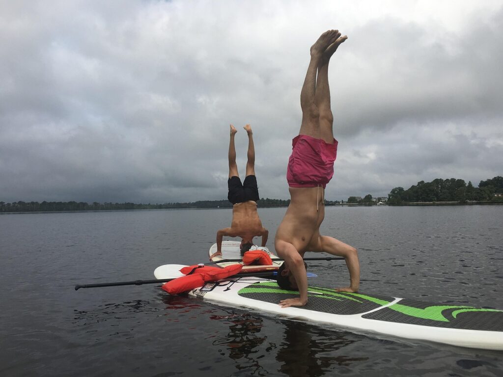 yoga, paddleboard, paddleboarding, headstand, paddle, summer, fit, sport, sea, outdoor, nature, lifestyle, meditation, fitness, sunset, boarding, exercise, healthy, board, person, fun, leisure, activity, relaxation, happy, men, gray fitness, gray yoga, gray meditation, gray exercise, gray healthy, gray workout, yoga, paddleboard, paddleboard, paddleboard, paddleboard, paddleboard, paddleboarding, paddleboarding, paddleboarding, headstand